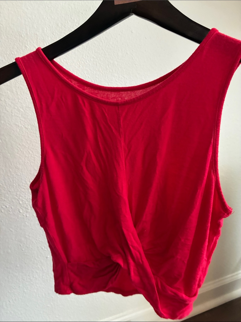 Altar’d State Women’s Bright Red Tank Top — Effortless Everyday Layer